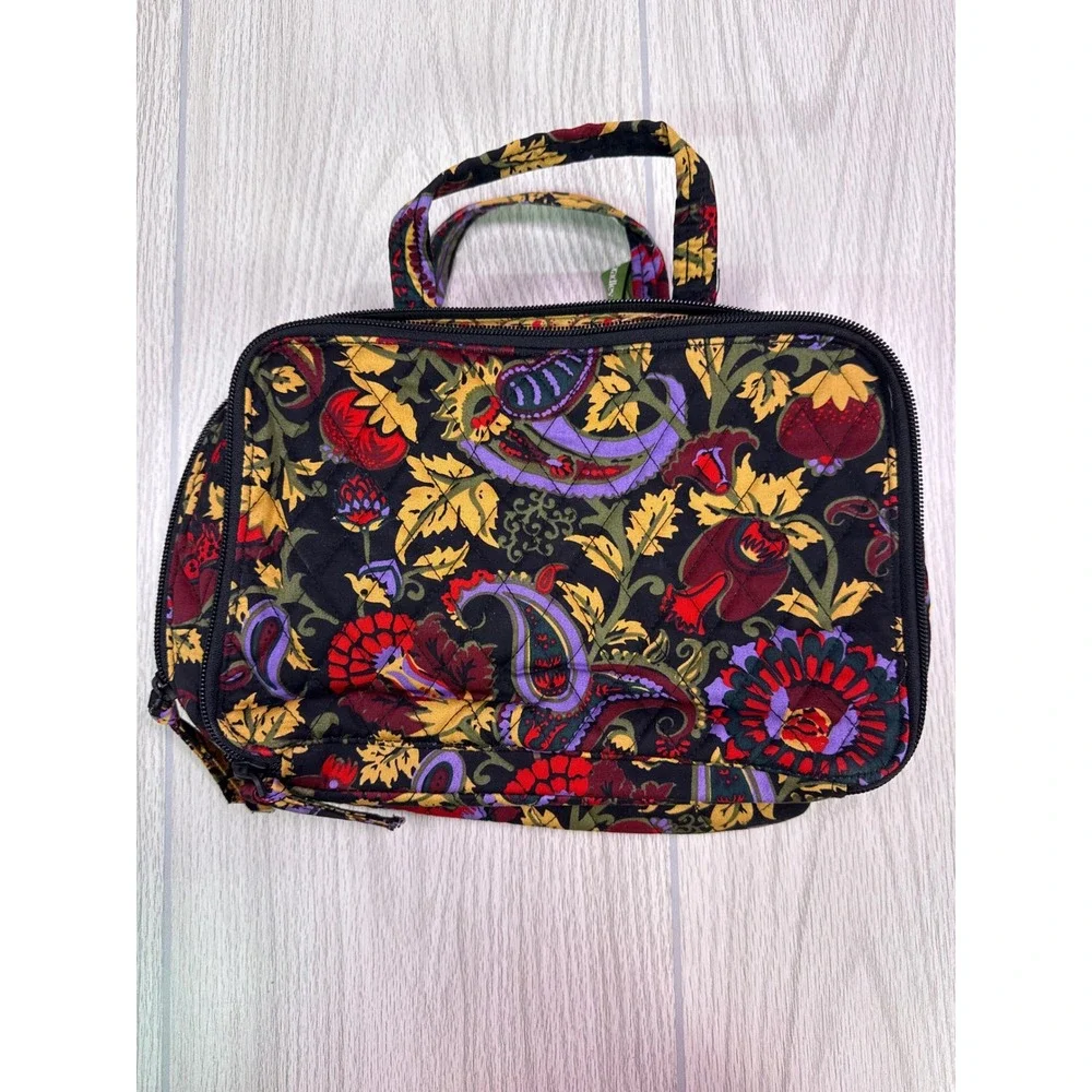 Vera Bradley Ultimate Travel Case Midnight Garden Paisley New With Tag